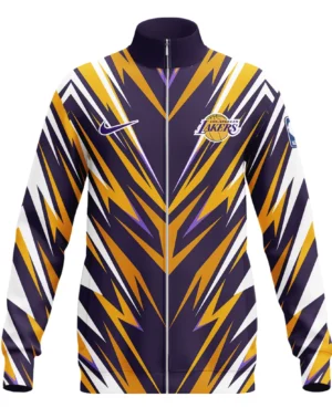 Basketball Stand Collar Jacket NBA 2025 For Fan Basketball HVN1063LAL061225SCJ