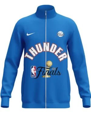 Basketball Stand Collar Jacket NBA 2025 For Fan Basketball HVN1085OKC062325SCJ