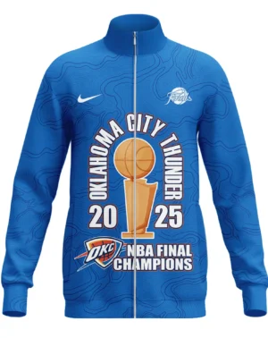 Basketball Stand Collar Jacket NBA 2025 For Fan Basketball HVN1089OKC062425SCJ