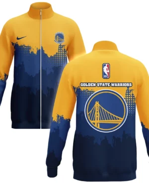 Basketball Stand Collar Jacket NBA 2025 For Fan Basketball HVN1094GSW062625SCJ