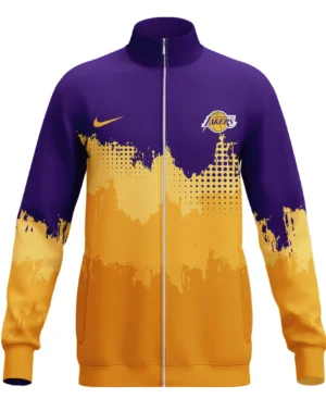 Basketball Stand Collar Jacket NBA 2025 For Fan Basketball HVN1094LAL062625SCJ