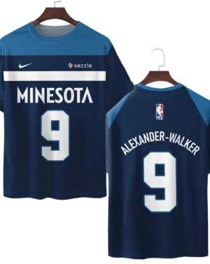 Basketball Star Basketball Team T-Shirt  NBA 2025 For Fan Basketball Star HVN1026TWNAW052825TS3D