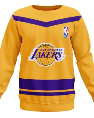 Basketball Sweatshirt NBA 2025 For Fan Basketball HVN1055LAL060725SW