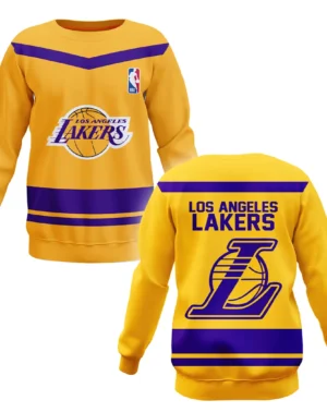 Basketball Sweatshirt NBA 2025 For Fan Basketball HVN1055LAL060725SW