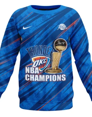 Basketball Sweatshirt NBA 2025 For Fan Basketball HVN1090OKC062425SW
