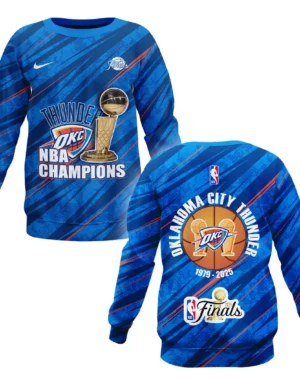 Basketball Sweatshirt NBA 2025 For Fan Basketball HVN1090OKC062425SW