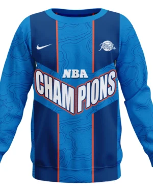 Basketball Sweatshirt NBA 2025 For Fan Basketball HVN1093OKC062425SW