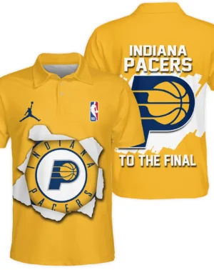 Basketball Team Polo Shirt NBA 2025 For Fan Basketball Team HVN1045PACER060325POS