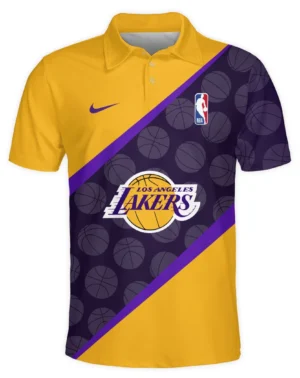 Basketball Team Polo Shirt NBA 2025 For Fan Basketball Team HVN1062LAL061225POS