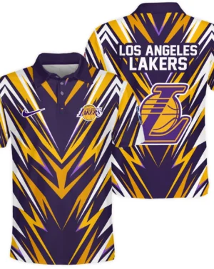 Basketball Team Polo Shirt NBA 2025 For Fan Basketball Team HVN1063LAL061225POS