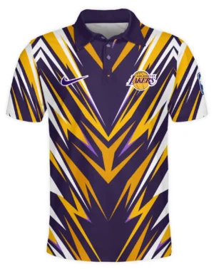 Basketball Team Polo Shirt NBA 2025 For Fan Basketball Team HVN1063LAL061225POS