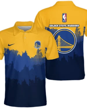 Basketball Team Polo Shirt NBA 2025 For Fan Basketball Team HVN1094GSW062625POS