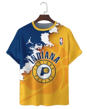 Basketball Team T-Shirt NBA 2025 For Fan Basketball Team HVN1047PACER060425TS3D