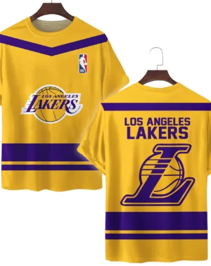 Basketball Team T-Shirt NBA 2025 For Fan Basketball Team HVN1055LAL060725TS3D