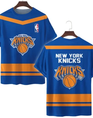 Basketball Team T-Shirt NBA 2025 For Fan Basketball Team HVN1055NYK060725TS3D