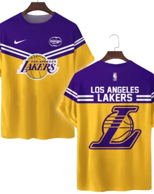 Basketball Team T-Shirt NBA 2025 For Fan Basketball Team HVN1060LAL061125TS3D