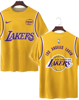 Basketball Team T-Shirt NBA 2025 For Fan Basketball Team HVN1095LAL062725TS3D