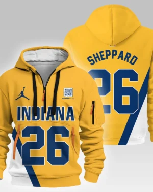 Ben Sheppard Basketball Hoodie Half Zipper NBA 2025 For Fan Ben Sheppard HVN1026PCBS052825HODZ