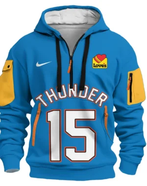 Branden Carlson Basketball Hoodie Half Zipper NBA 2025 For Fan Branden Carlson HVN1026THDBC052825HODZ