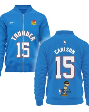 Branden Carlson  Bomber Jacket NBA 2025 For Fan Branden Carlson  HVN1087BC062325BOB