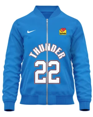 Cason Wallace Bomber Jacket NBA 2025 For Fan Cason Wallace HVN1087CW062325BOB