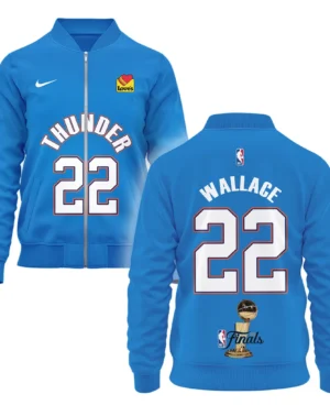 Cason Wallace Bomber Jacket NBA 2025 For Fan Cason Wallace HVN1087CW062325BOB