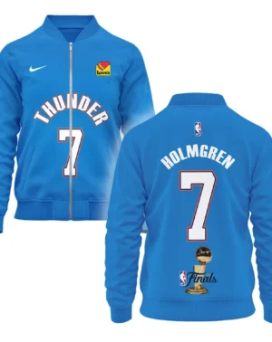 Chet Holmgren Bomber Jacket NBA 2025 For Fan Chet Holmgren HVN1087CH062325BOB