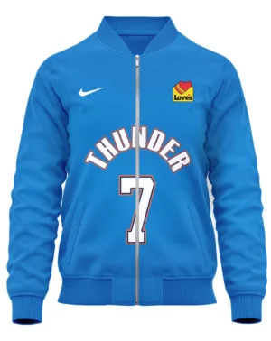 Chet Holmgren Bomber Jacket NBA 2025 For Fan Chet Holmgren HVN1087CH062325BOB