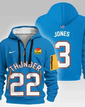 Dillon Jones Basketball Hoodie Half Zipper NBA 2025 For Fan Dillon Jones HVN1026THDDJ052825HODZ