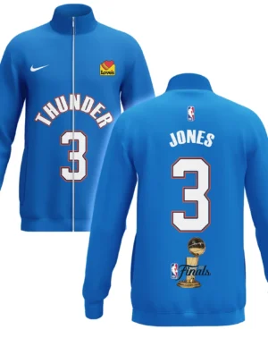 Dilon Jones Stand Collar Jacket NBA 2025 For Fan Dilon Jones HVN1087DJ062325SCJ