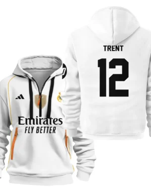 Fans Gift Sport Hoodie Half Zipper For Fan Football HVN1100TAA070125HODZ