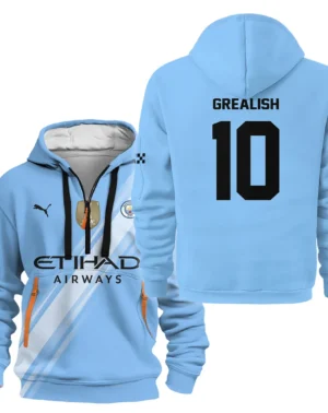 Fans Gift Sport Hoodie Half Zipper For Fan Football HVN1102JA070125HODZ
