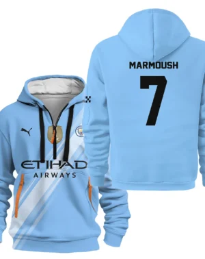Fans Gift Sport Hoodie Half Zipper For Fan Football HVN1102OM070125HODZ