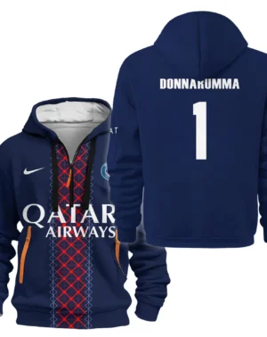 Fans Gift Sport Hoodie Half Zipper For Fan Football HVN1105GD070225HODZ