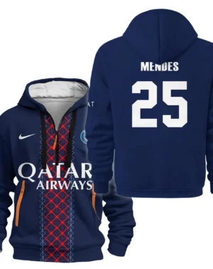 Fans Gift Sport Hoodie Half Zipper For Fan Football HVN1105NM070225HODZ