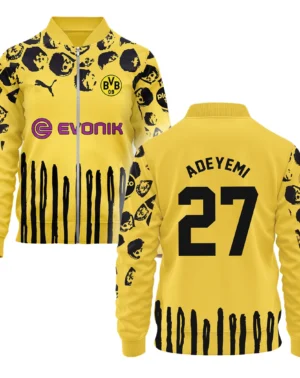 Football Bomber Jacket  For Fan HVN1101KA070125BOB
