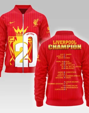 Football Bomber Jacket Premier League 2025 For Fan Football HVN1025CHMP052725BOB