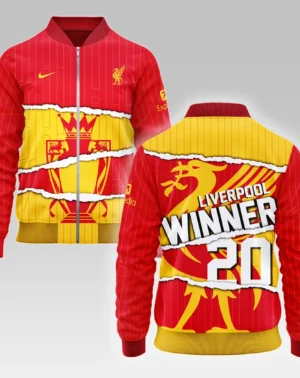 Football Bomber Jacket Premier League 2025 For Fan Football HVN1025LVEPLCMP052725BOB