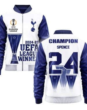 Football Football Bomber Jacket  UEFA League Cup 2025 For Fan Football HVN1017DS052425