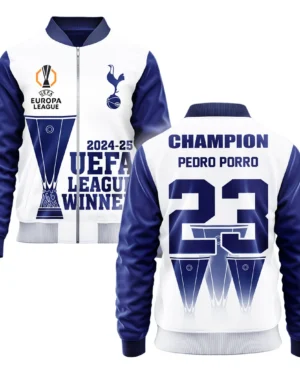 Football Football Bomber Jacket  UEFA League Cup 2025 For Fan Football HVN1017PP052425