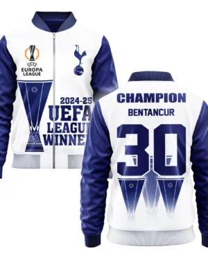 Football Football Bomber Jacket  UEFA League Cup 2025 For Fan Football HVN1017RB052425