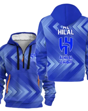 Football Hoodie Half Zipper Club WC 2025 For Fan Football HVN1064AL061425HODZ