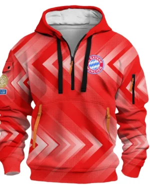 Football Hoodie Half Zipper Club WC 2025 For Fan Football HVN1064BM061425HODZ