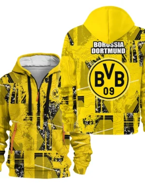 Football Hoodie Half Zipper Club WC 2025 For Fan Football HVN1083BD062325HODZ