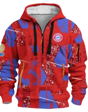 Football Hoodie Half Zipper Club WC 2025 For Fan Football HVN1083BM062325HODZ