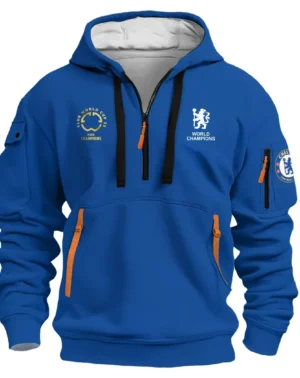 Football Hoodie Half Zipper Club World Cup 2025 Champions For Fan Football HVN11251125071425HODZ