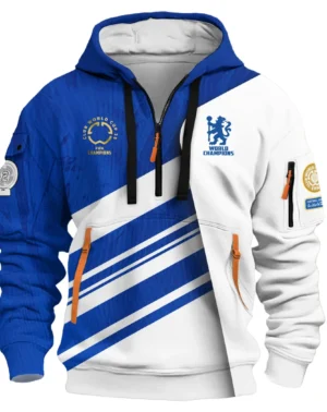 Football Hoodie Half Zipper Club World Cup 2025 Champions For Fan Football HVN11311131071425HODZ