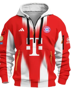 Football Hoodie Half Zipper Club World Cup 2025 For Fan Football HVN1099BM070125HODZ