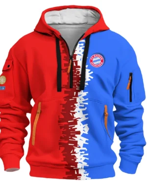 Football Hoodie Half Zipper Club World Cup 2025 For Fan Football HVN1103BM070225HODZ