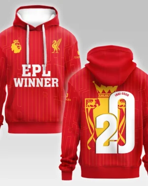 Football Hoodie Premier League 2025 For Fan Football HVN1023EPLCHAMP052725HOD